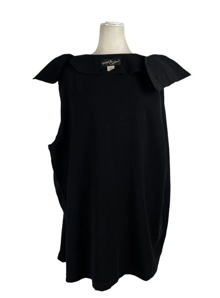 Vintage Hino & Malee Womens Size Medium Minimalist Boxy Oversized Black Jacket - Image 9