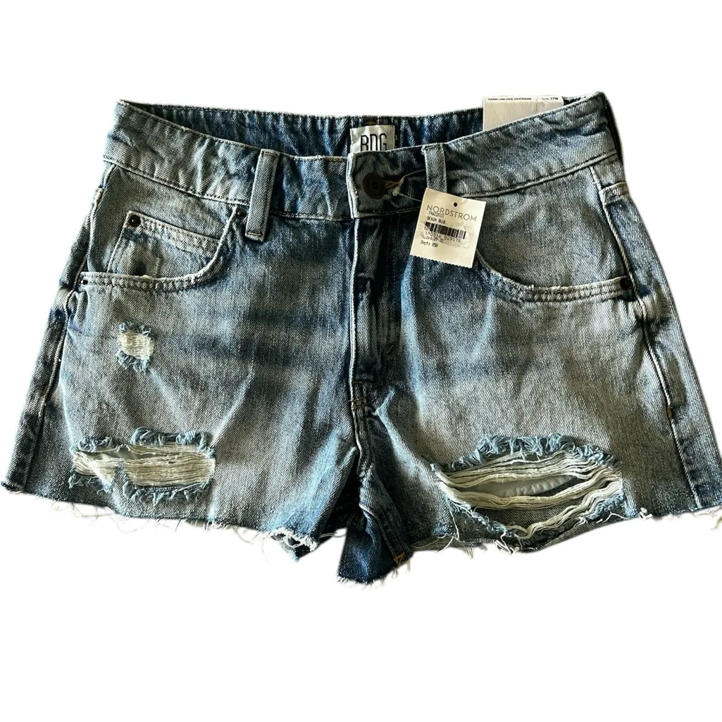 NWT BDG Urban Outfitters Harri Low Rise Boyfriend Loose Fit Denim Shorts size 27 - Image 2