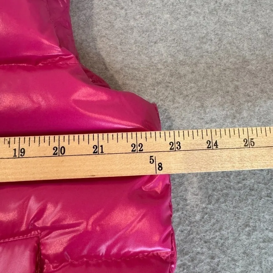 Aritizia Supersize Super Puff Down Vest Womens XS Modern Magenta 700 Fill NEW - Image 16