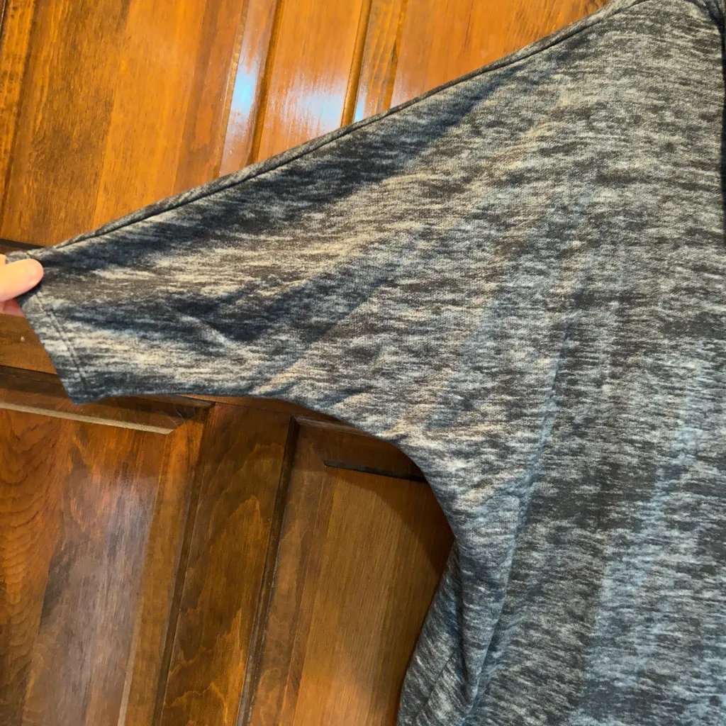 JUICY COUTURE Full Zip Track Suit Jacket Grey Hoodie Size Medium Oversized Y2K - Image 3