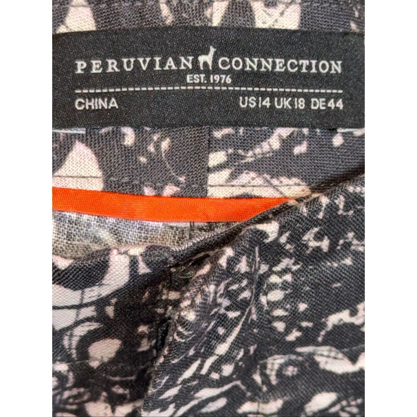 Peruvian Connection 100% Linen Isla Trouser - Image 3