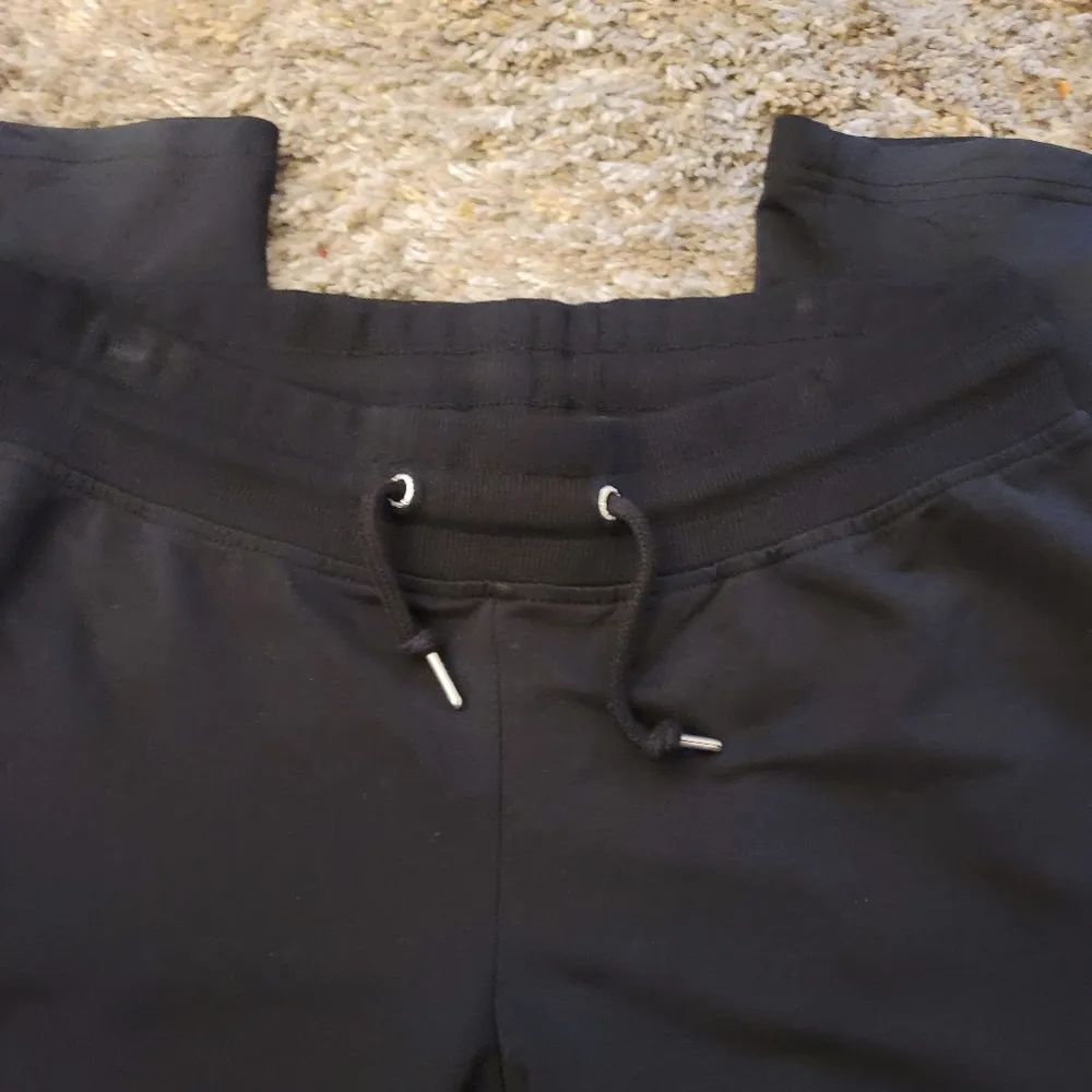 Bcbgmaxazria Black Studded Rhinestone Pull On Pants S - Image 4