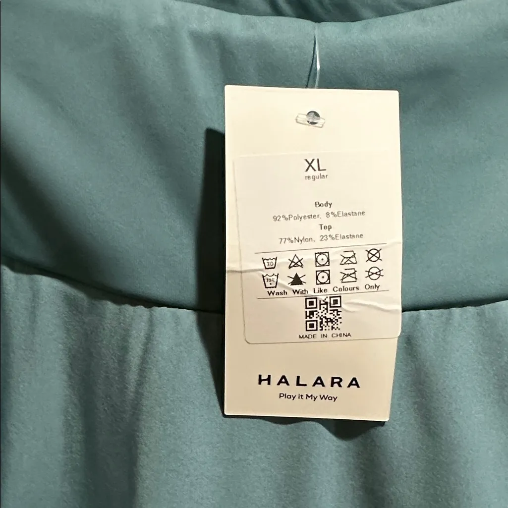 New HALARA Size XL High Waisted 2-in-1 Flowy Casual Regular Maxi Skirt - Image 5