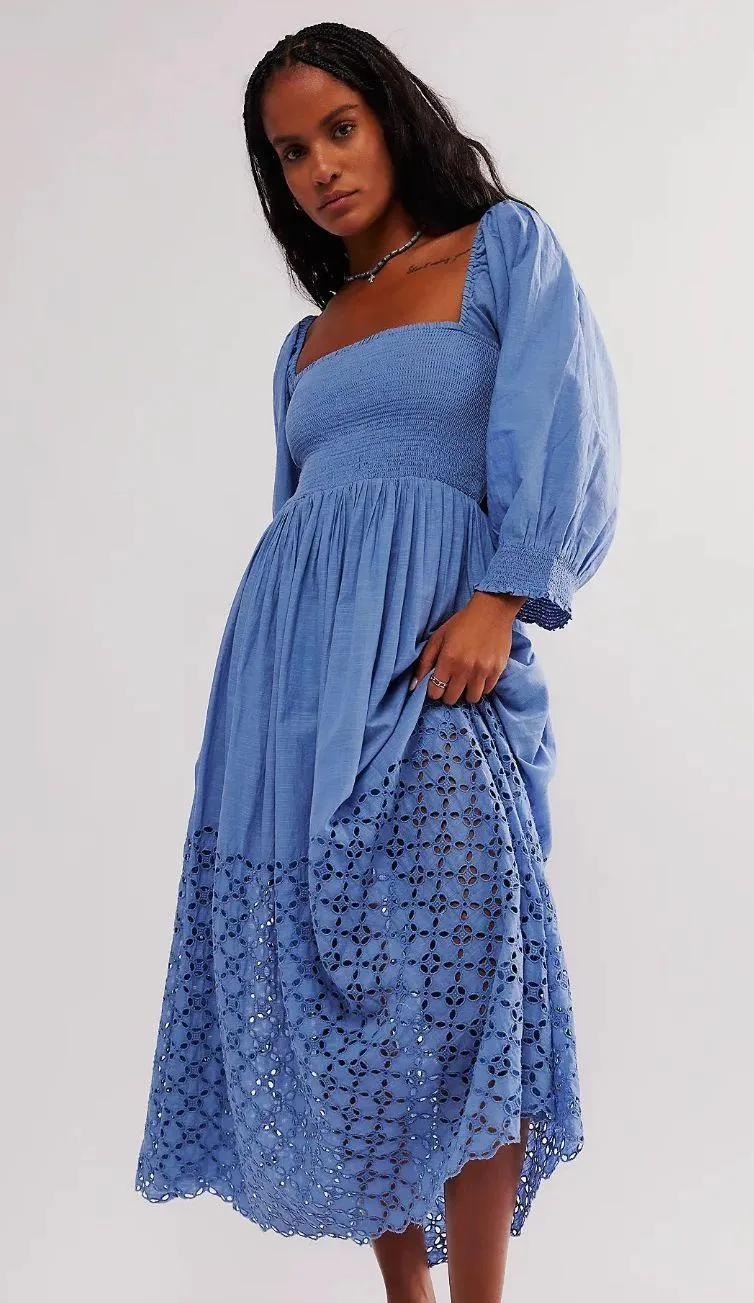 Perfect Storm Blue Dress M - Image 4