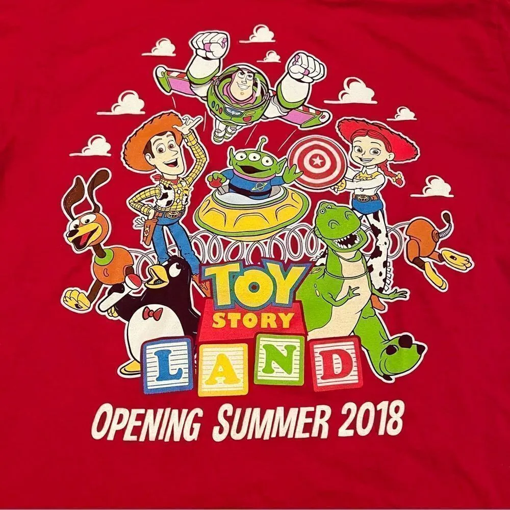 Disney Parks Hollywood Studios Toy Story Land Short Sleeve Shirt Women’s Medium - Image 2