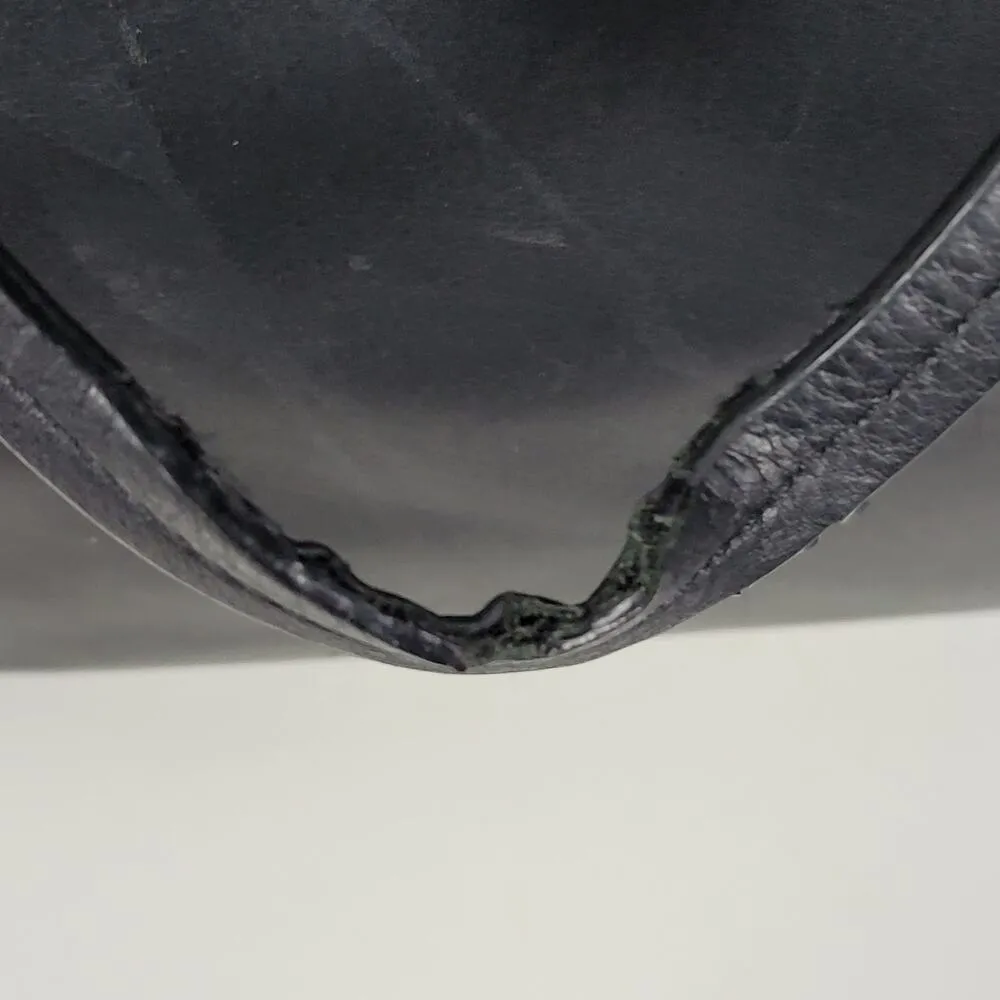 Kate Spade Womens Shoulder Bag Black Monster Eyes Hallie 100% Cow Leather Tote - Image 13