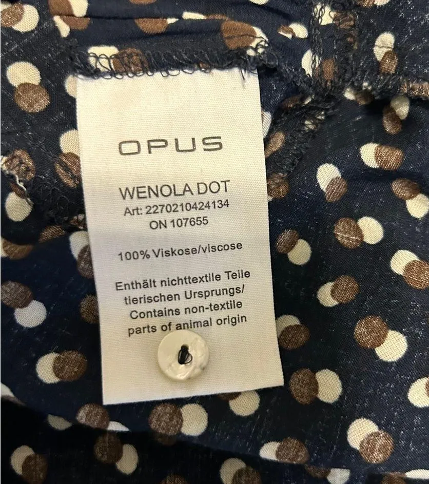 Opus blue and beige sleeveless dress Size undefined - Image 8