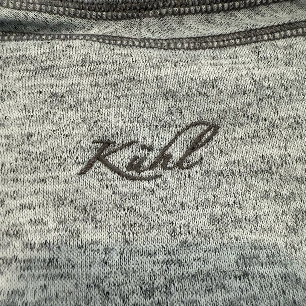 Kuhl Lea Cowl Neck Knit Sweater Dress Womens Medium HeatherGray Outdoor Gorpcore - Image 10