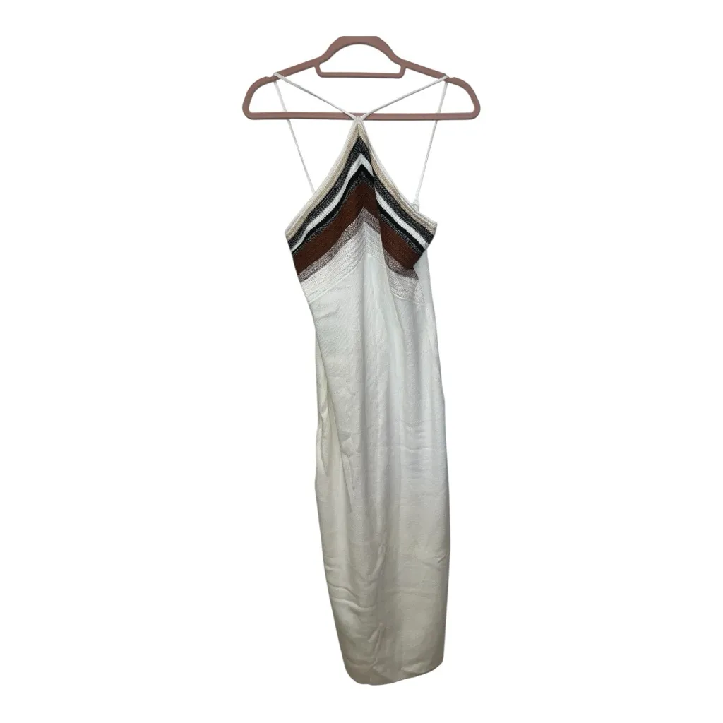 COMMENSE Color Block Knit Halter Dress
COLOR - Image 5