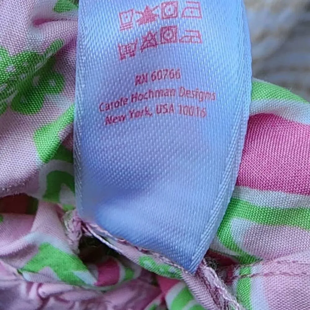 Lilly Pulitzer Floral Print Drawstring Pajama Bottoms Small - Image 6