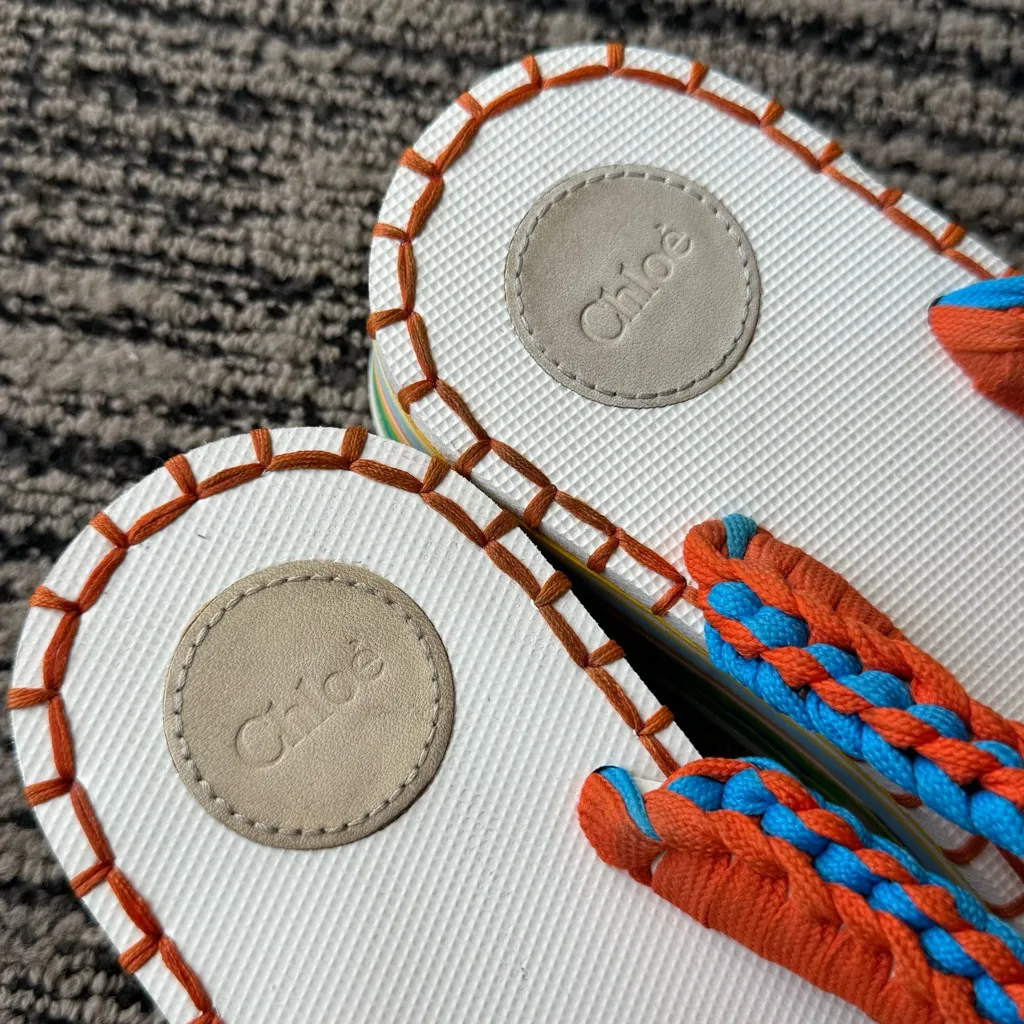 Chloé Lou Braided Cord Platform Flip-flop - Image 6