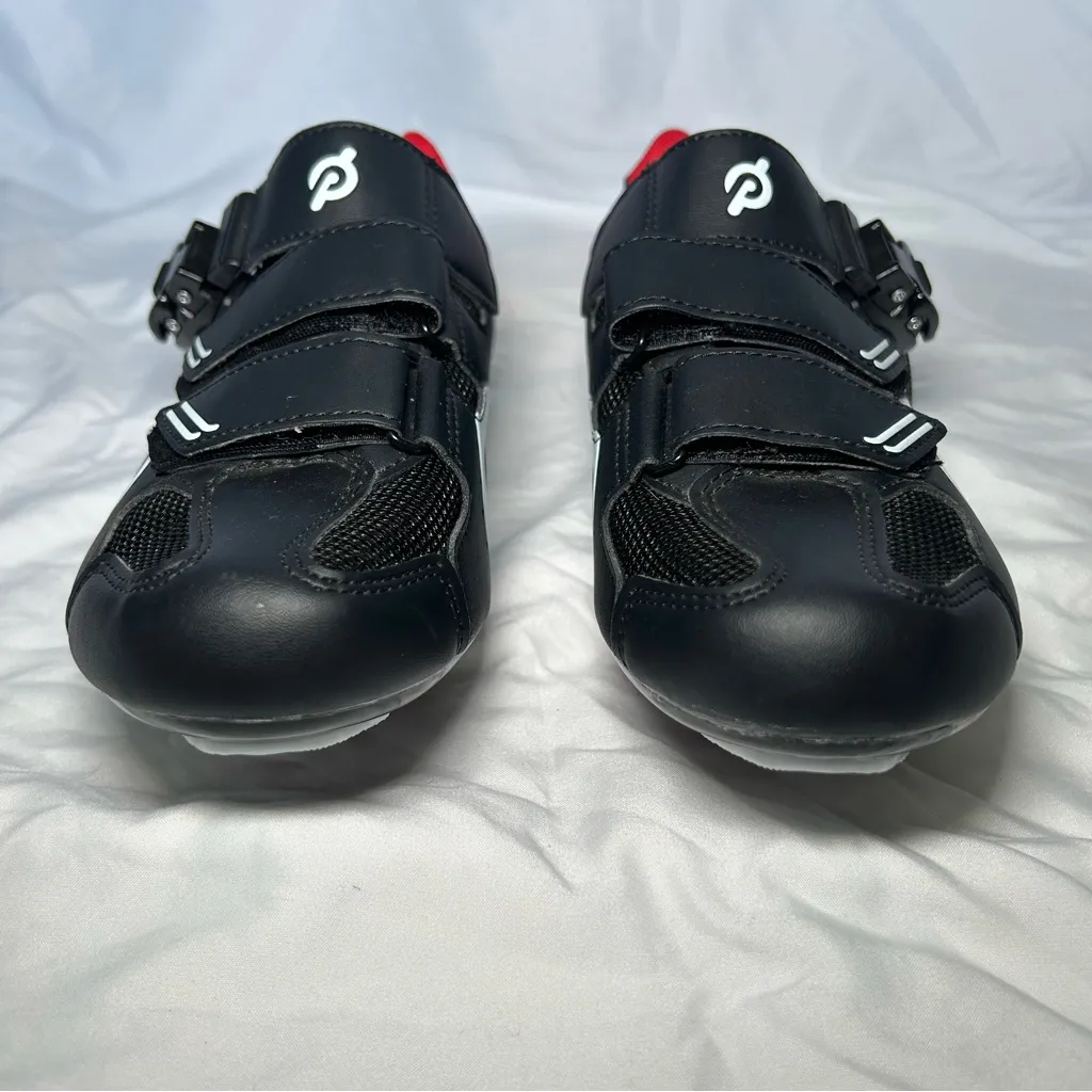 Peloton Black & White Unisex Cycling Bike Cleat Shoes women’s shoe size 9 mens 7 - Image 5