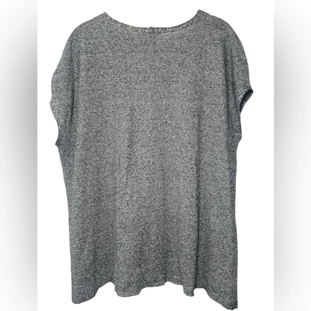 Eileen Fisher Organic Linen and Cotton Oversized Slub Knit Sweater - Image 5