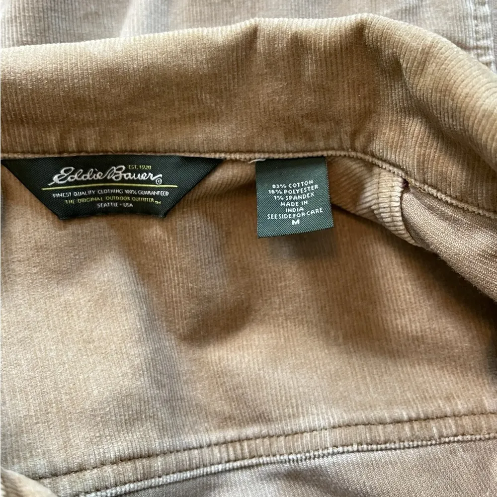 Corduroy Jacket. Beige. Light Brown. Tan - Image 4