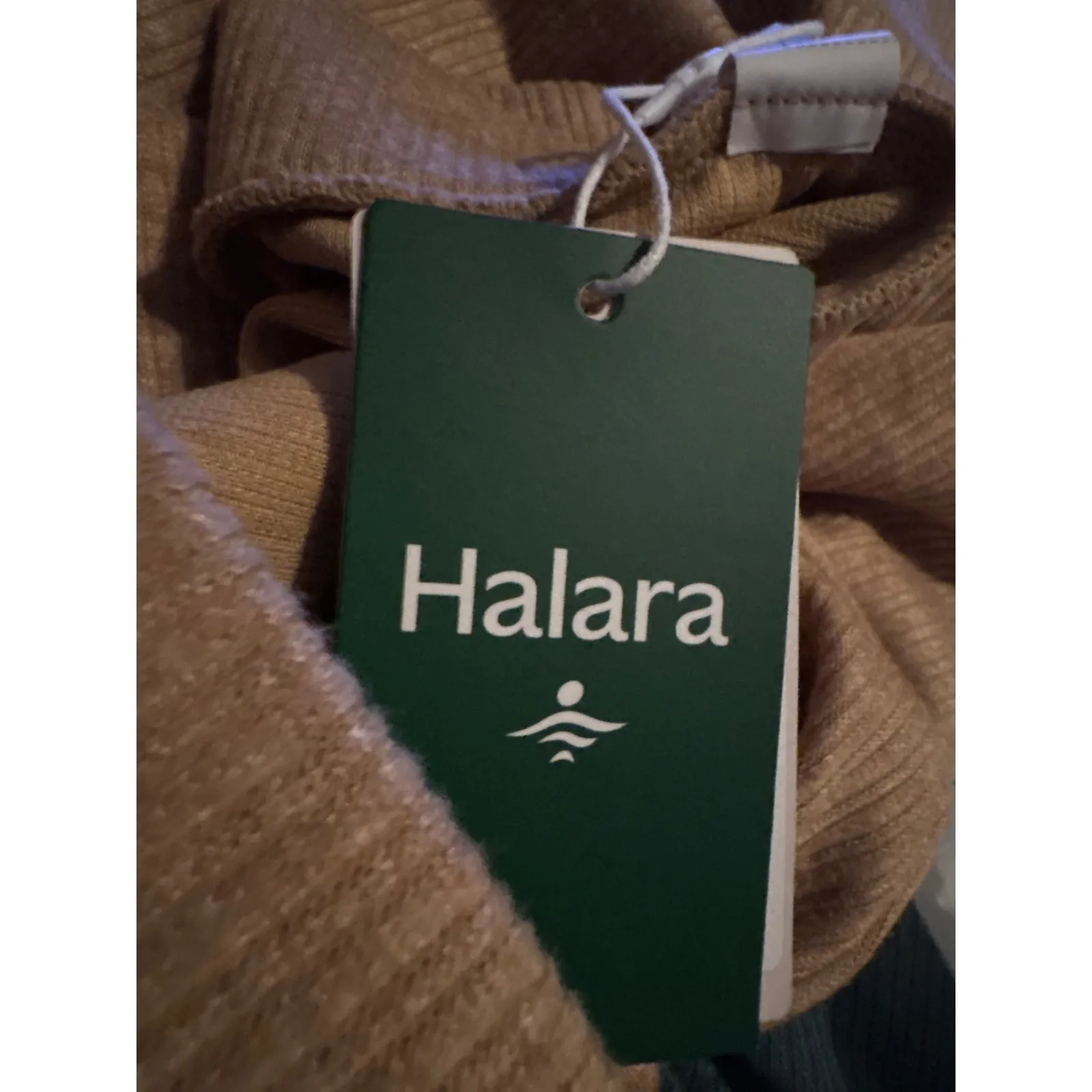 New Halara Women's Size XS Ribbed High Waisted Hem A Line Maxi Casual Skirt XS - Image 4