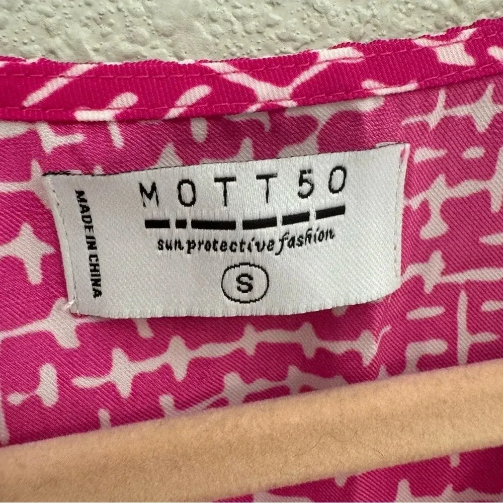 MOTT50 Fuchsia Basketweave Charlotte‎ Dress Size Small Pink - Image 11