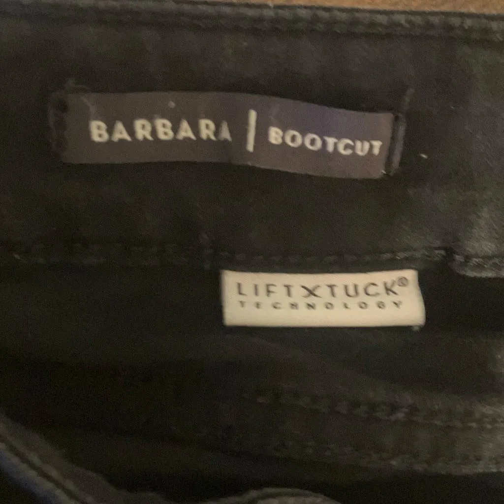 NYDJ Women's Barbara Bootcut Jeans Midrise Non Ripped Black Size 2 #761 - Image 14