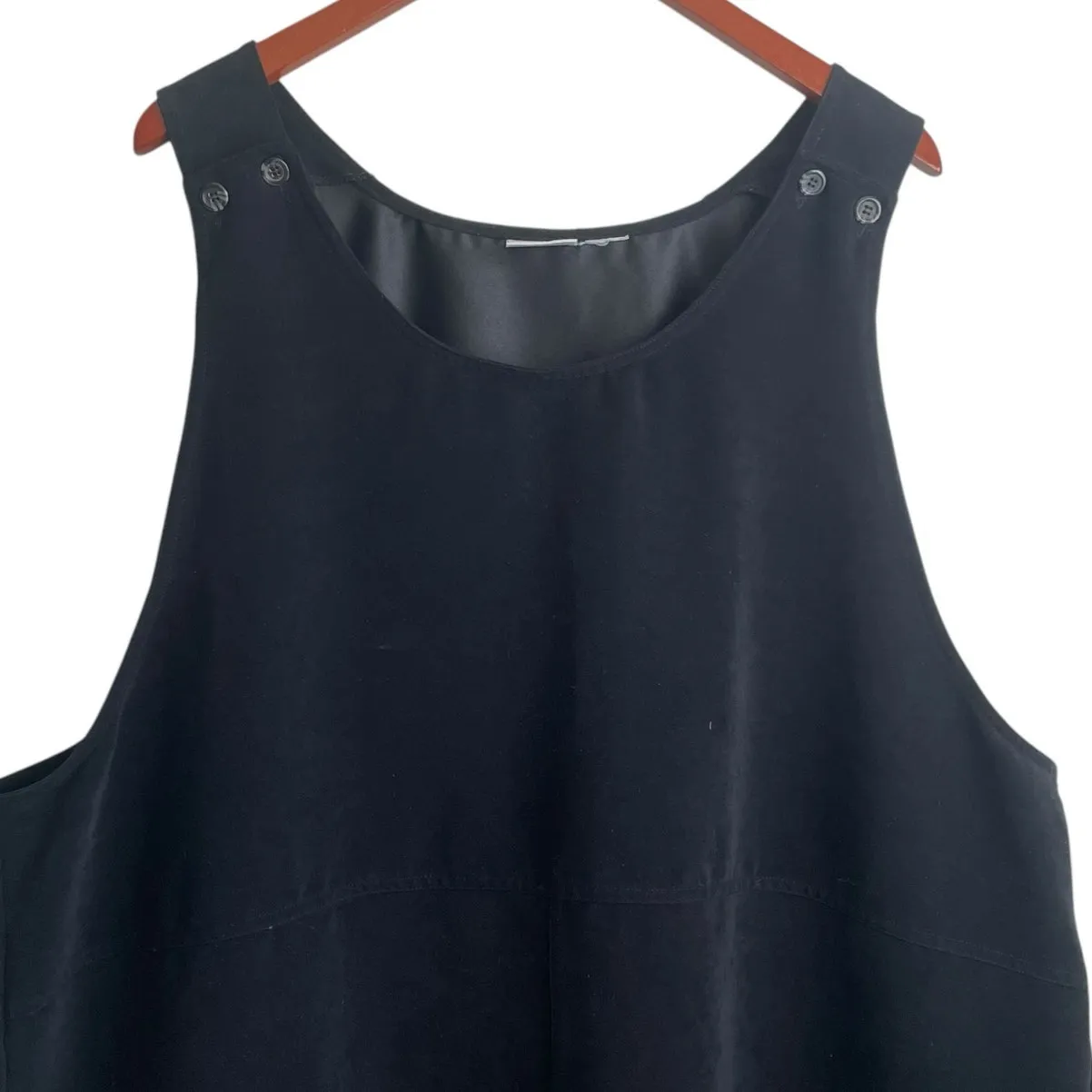 Vintage Sun River Clothing Womens Jumper Dress 3X Black Shift Dress Retro‎ 90s Size undefined - Image 3