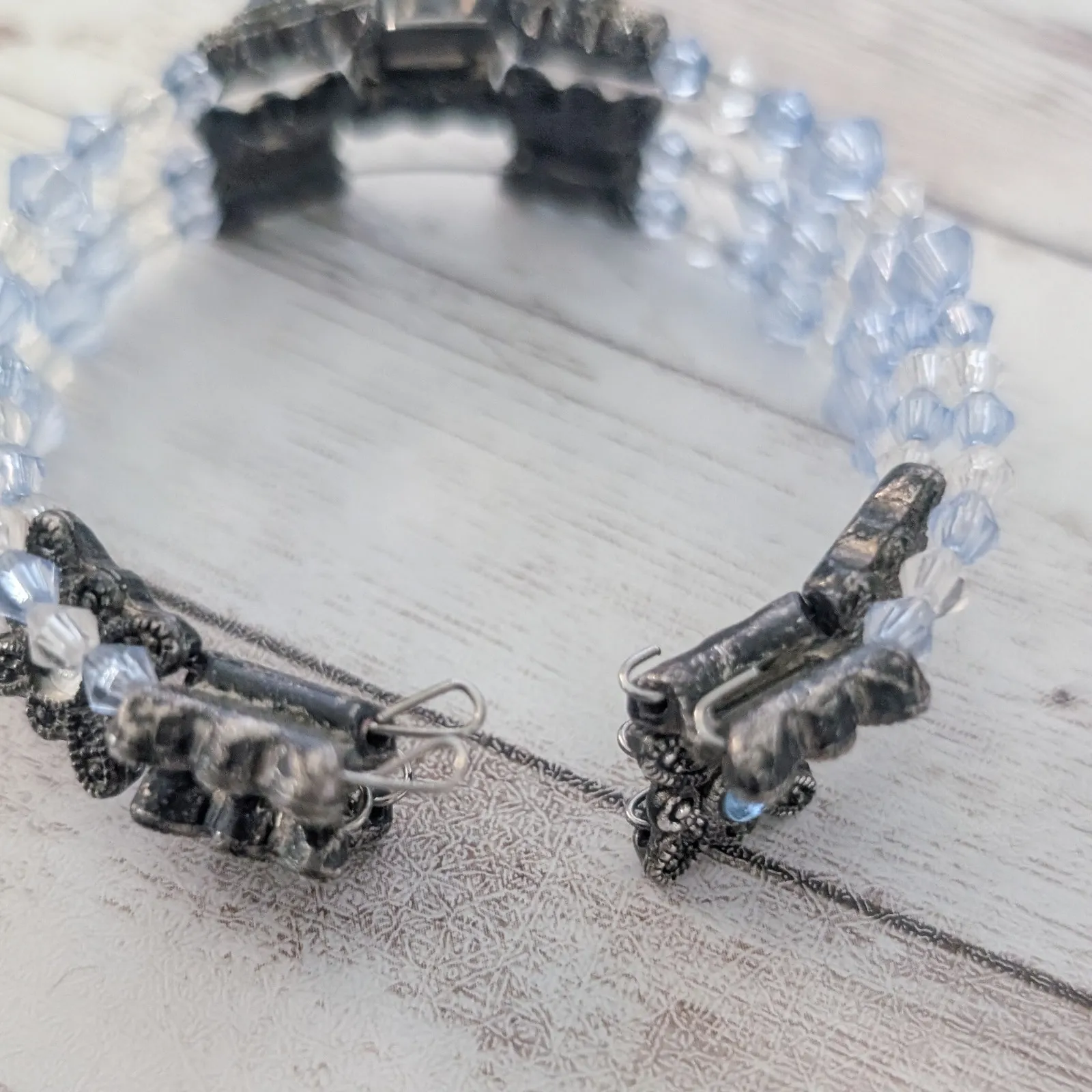 Vintage Bracelet Blue & Grey - Image 5