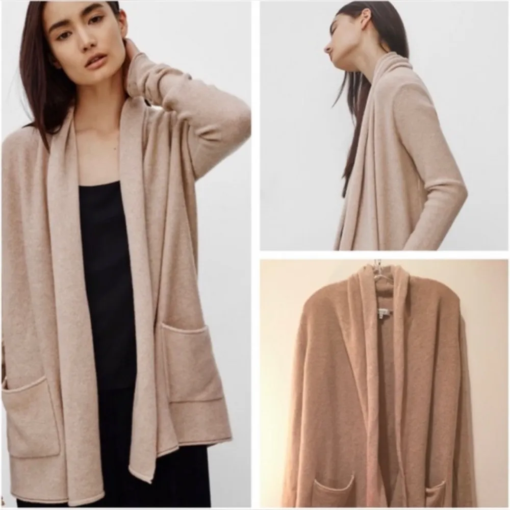 Babaton Beekman Wool Cashmere Open Front Cardigan‎ Size L - Image 4