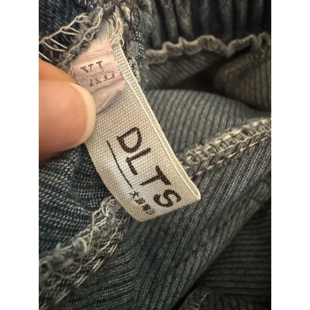 DTLS Blue jogger Jeans with elastic waistband and pockets size XS - Image 8