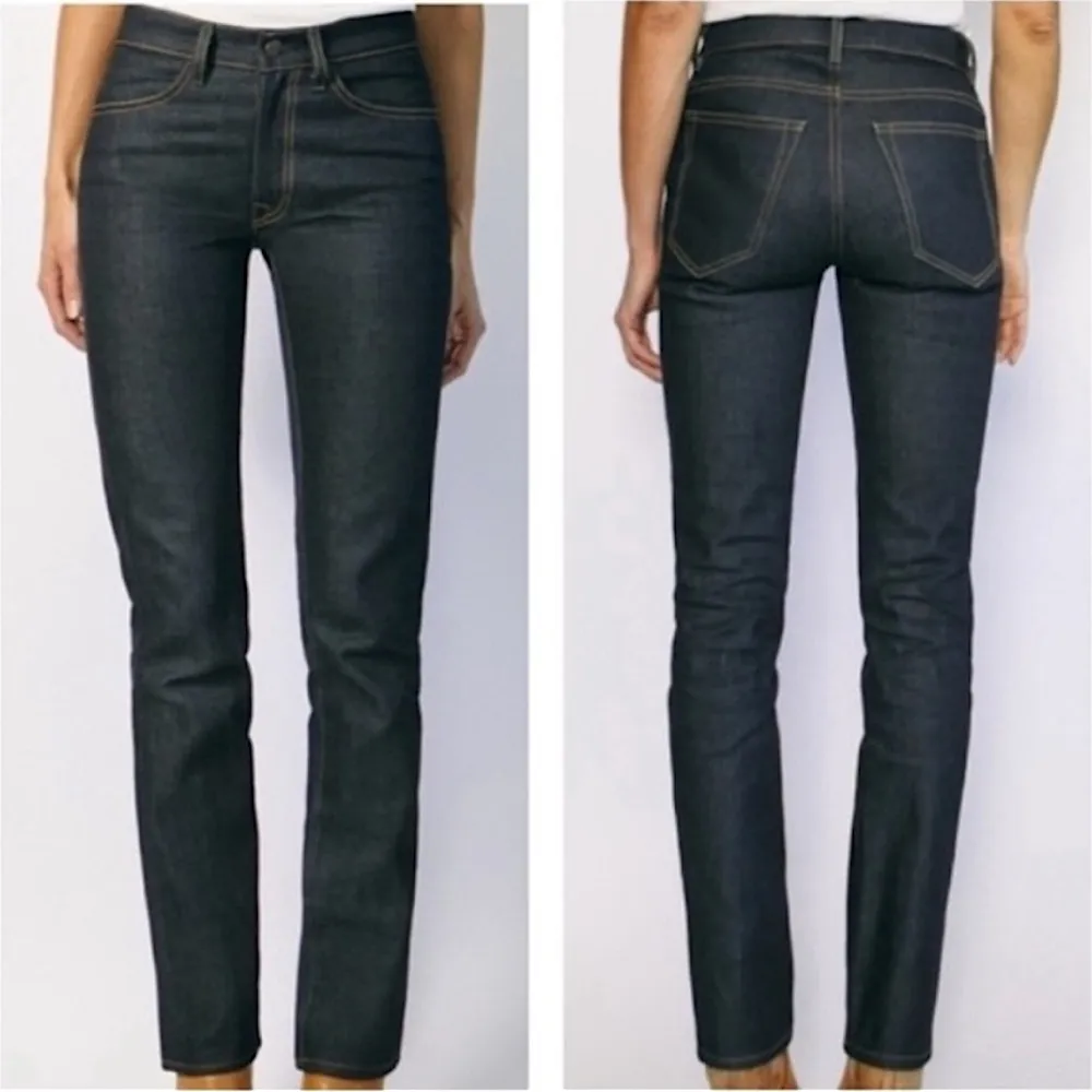 Imogene + Willie Imogene Slim Straight Leg Jean Dark Indigo 29 - Image 2
