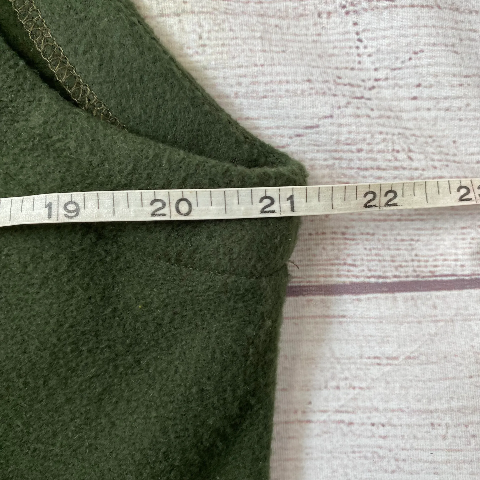 Marcia full zip collared golf vest w/embroidery olive green sz M Size M - Image 6