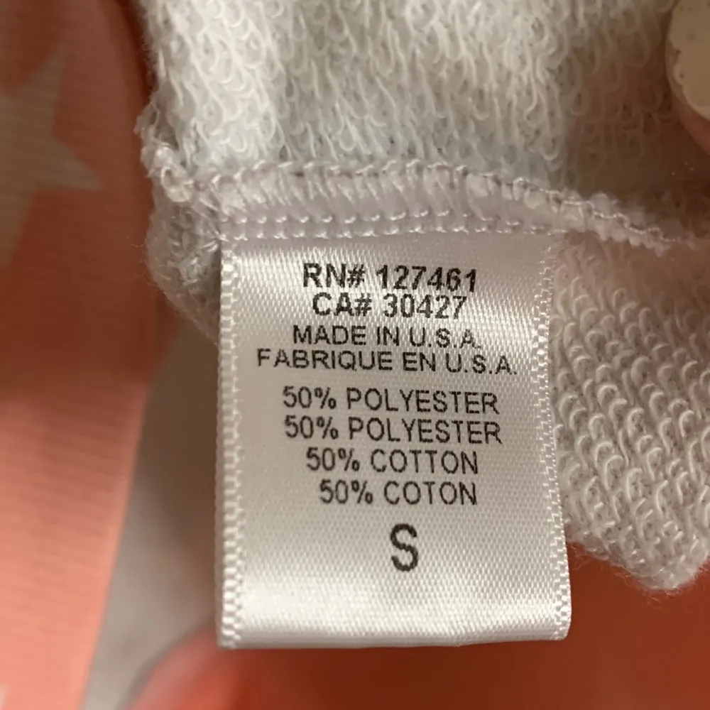 WILDFOX Patriotic Star Print Crewneck Long Sleeve Pullover Sweatshirt Top NWT - Image 7