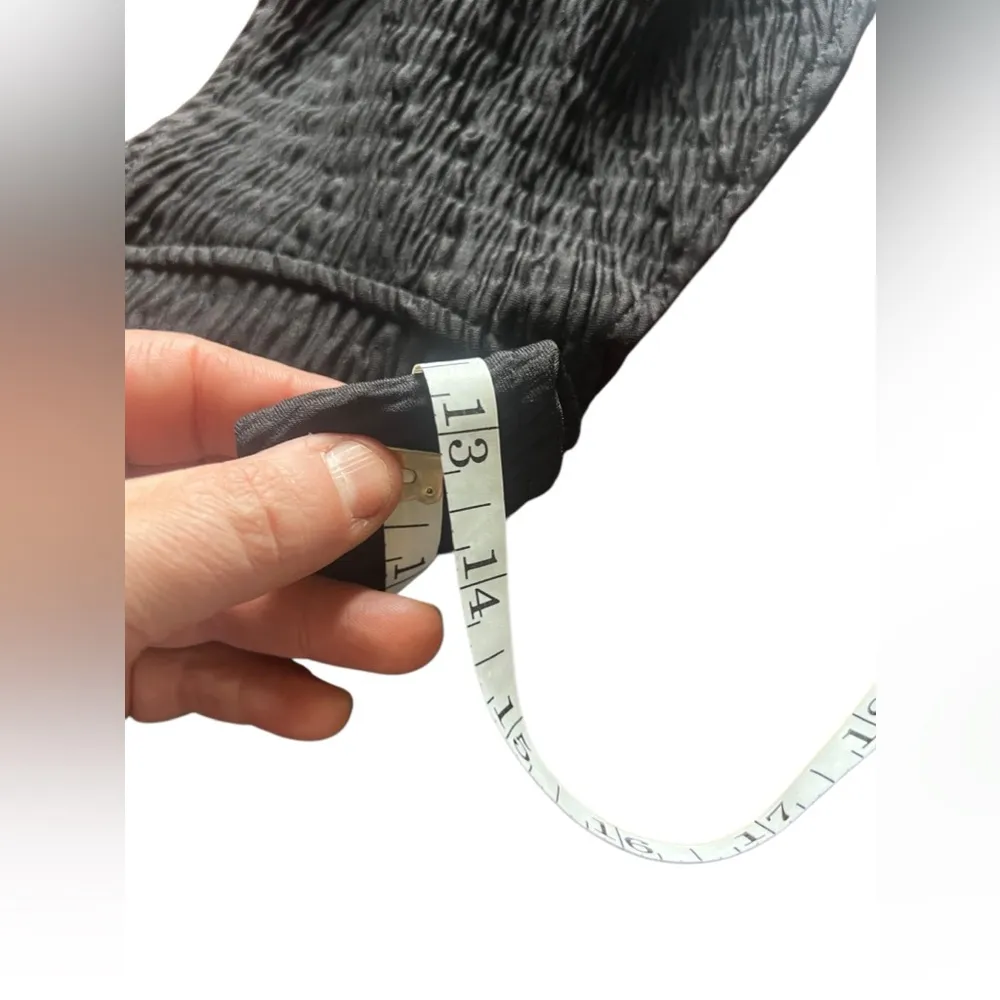 Black high collar sleeveless dress - size XS - Image 3