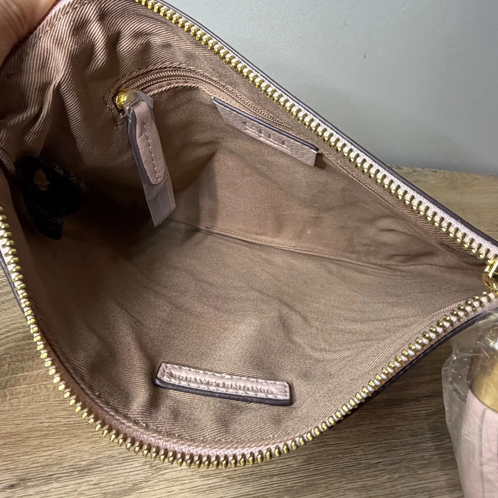 GILI Pink Initial J Tassel Pouch Wristlet Clutch Coquette Soft Girl Balletcore - Image 4