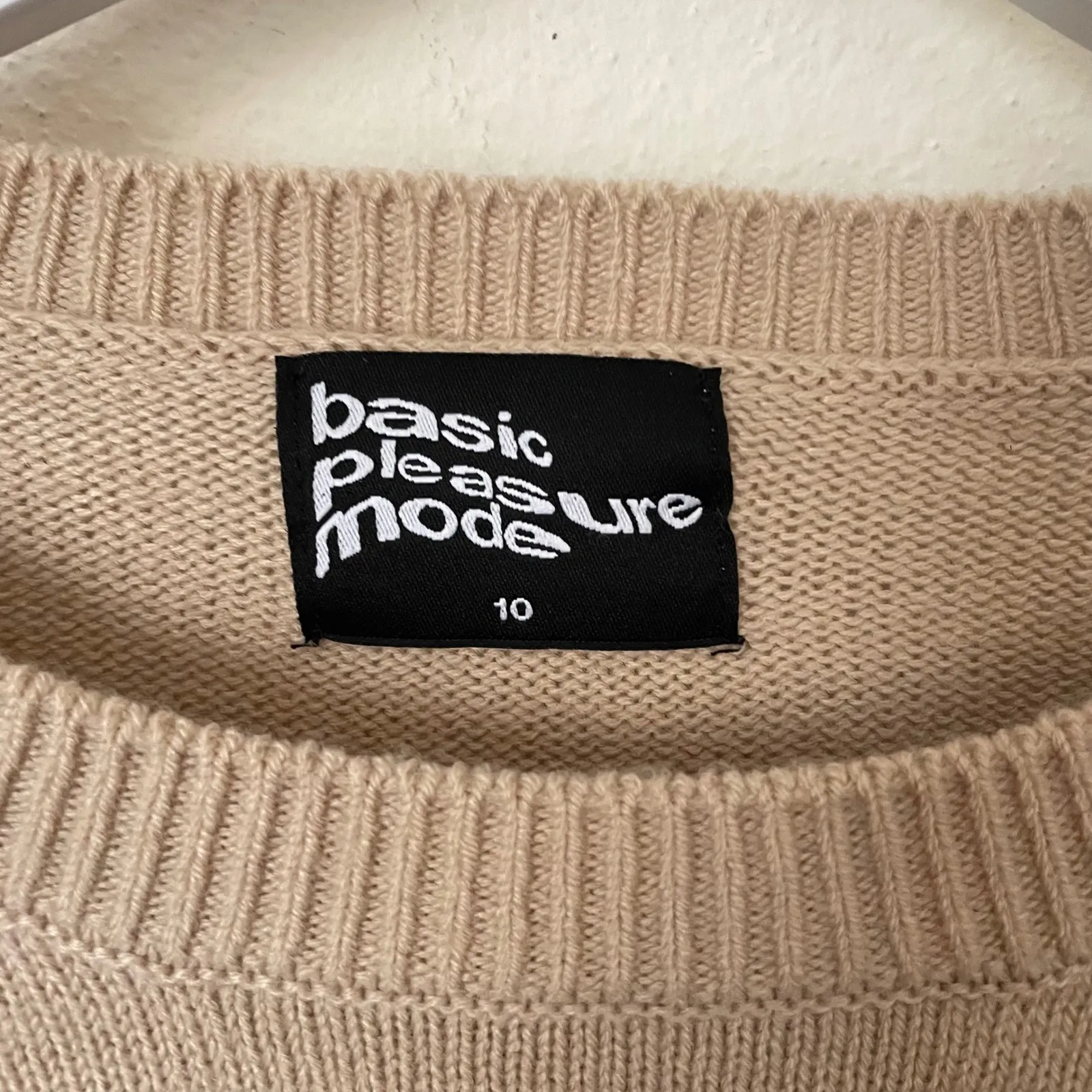 Dolls Kill Basic Pleasure Mode Big Ted Teddy Bear Sweater Size UK 10 US Medium - Image 2