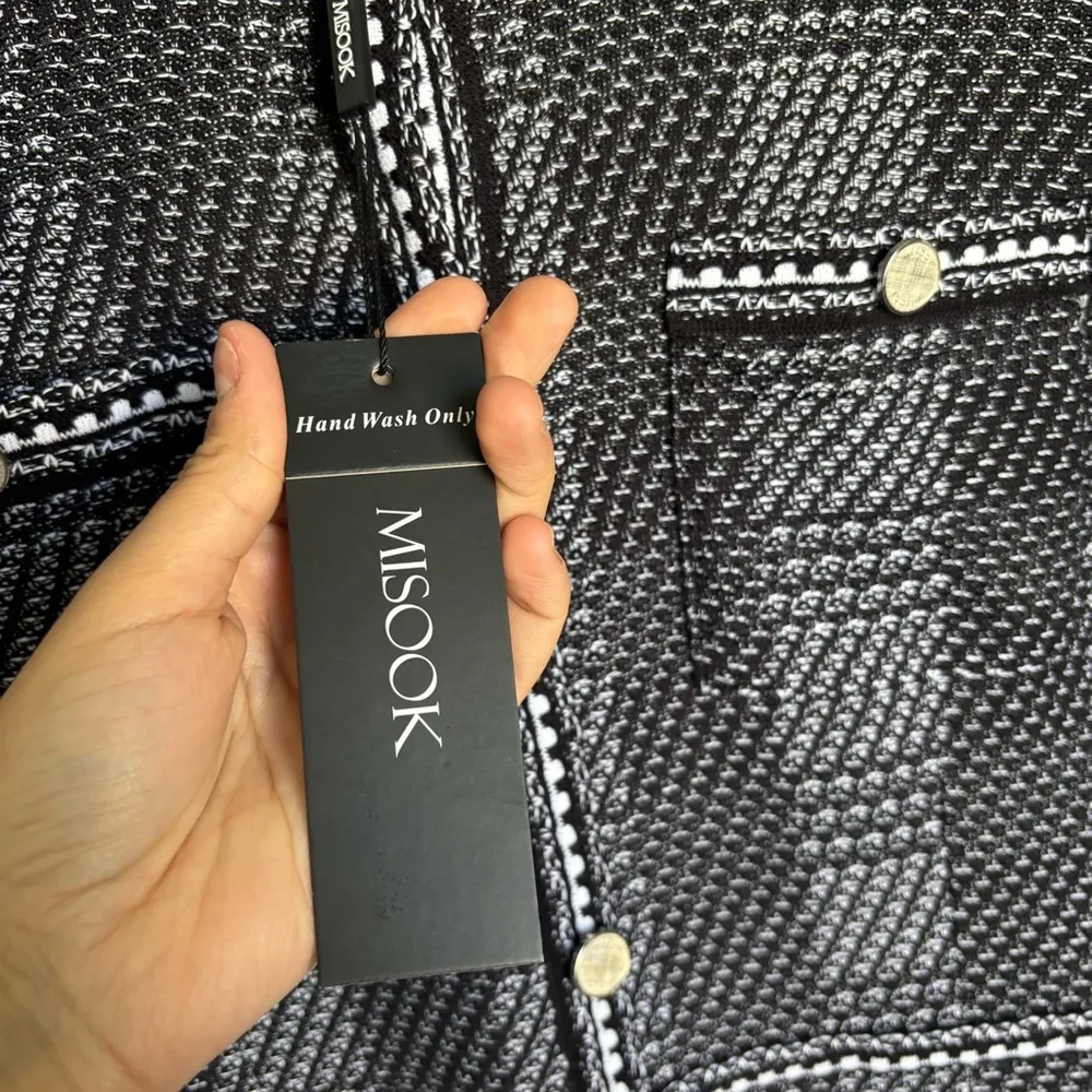 NWT Misook Modern Fit Tweed Sheath Dress - Image 9