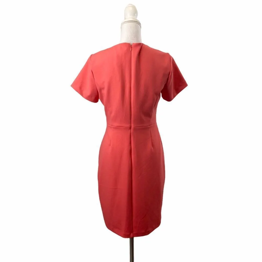 VINCE CAMUTO Orange Casual Dress Sz 6 - Image 8