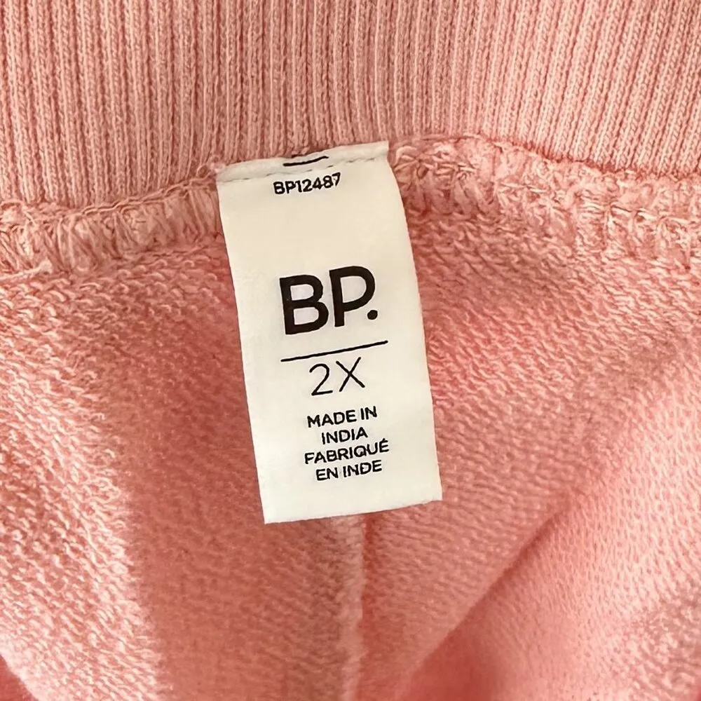 NWT bp Coral Women's Pull-On Organic Loungewear Comfort Shorts - 2X - Image 2