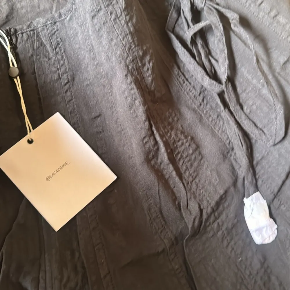 L’Academie black flowy dress - Image 4