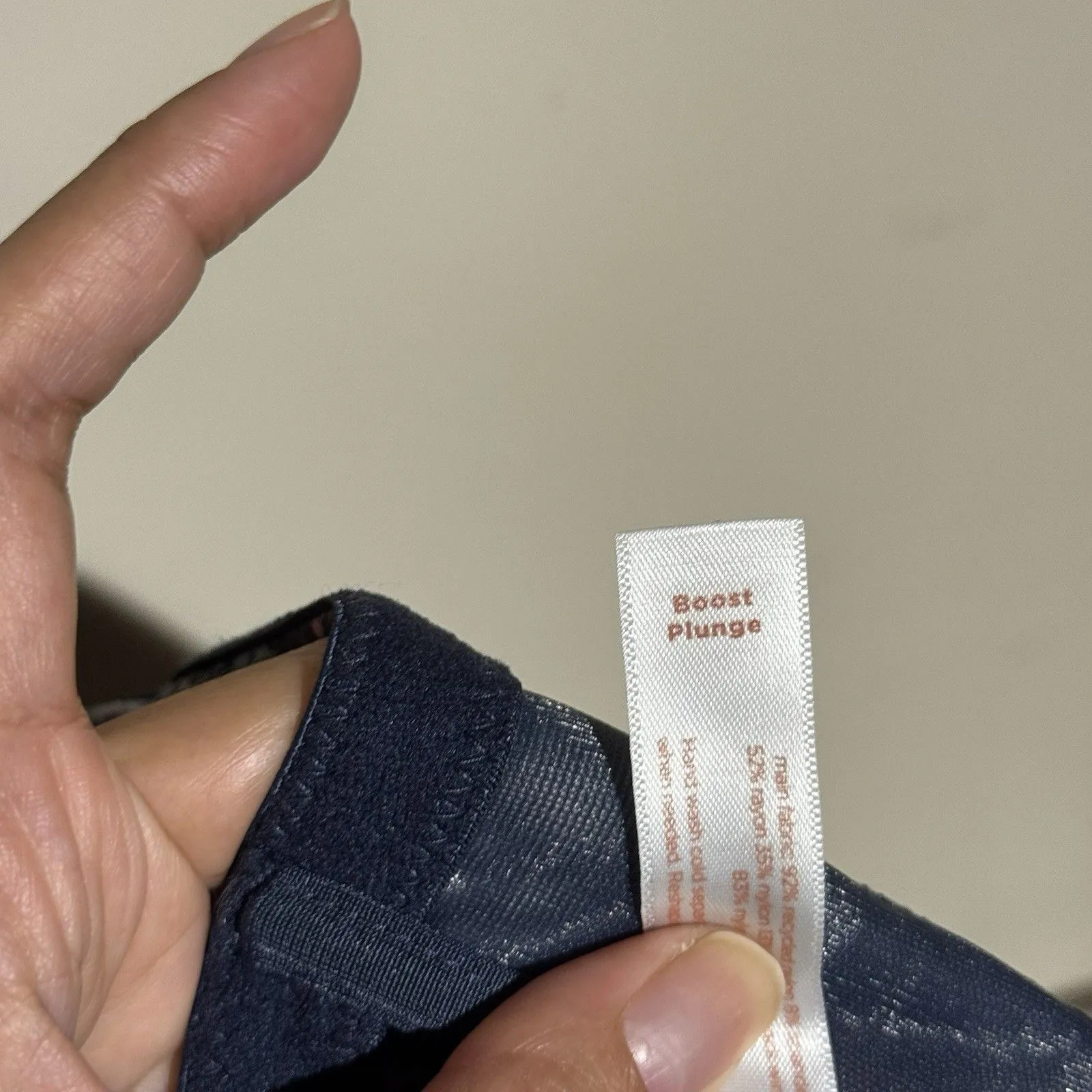 Cacique Boost Plunge Floral Bra Multi 44DDD EUC Front Clasp Adjustable Straps - Image 5