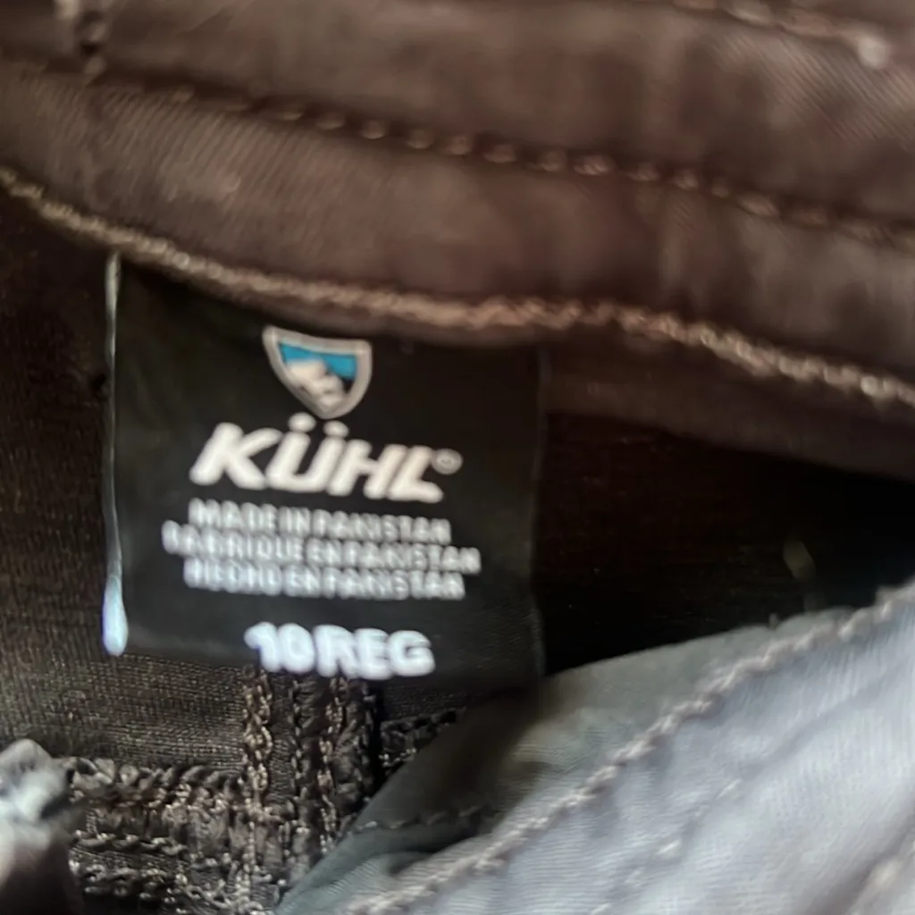 Kuhl cotton stretch hiking cargo pant size 10 - Image 5