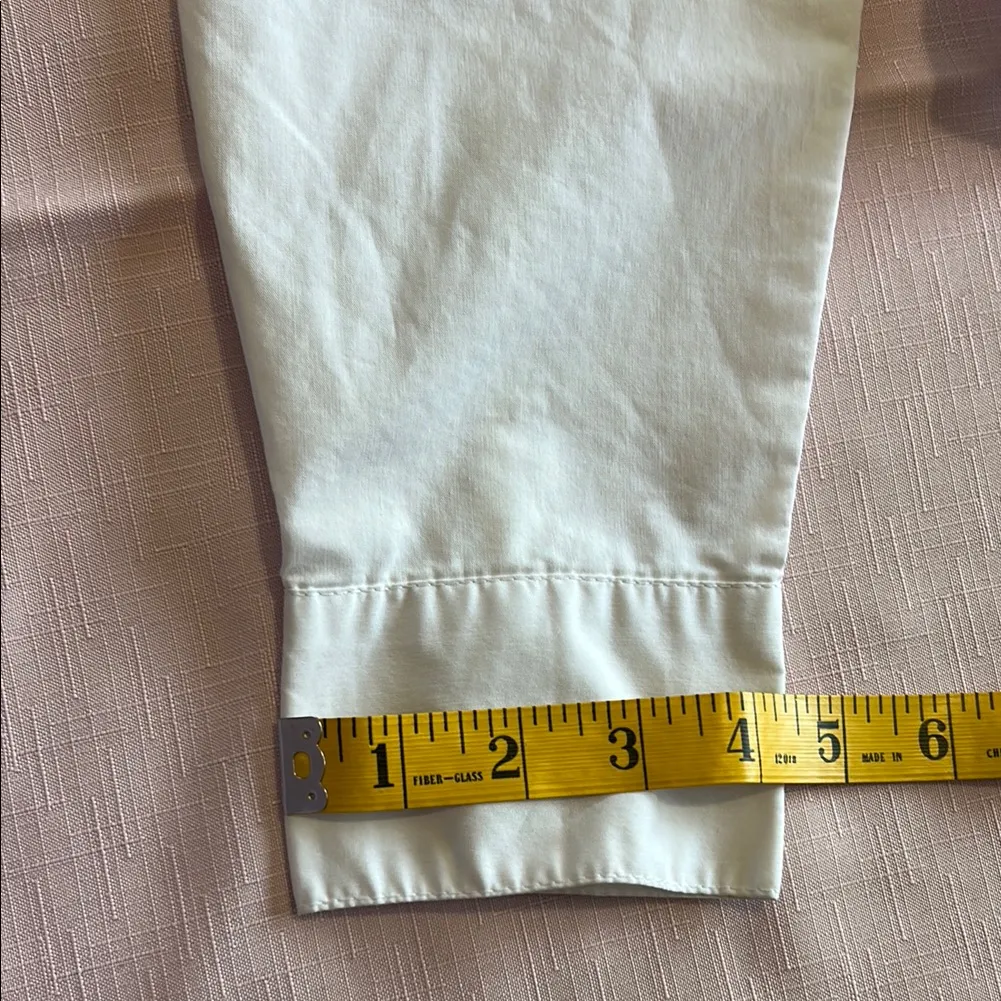 George Crisp White Collared Shirt Size L - Image 10