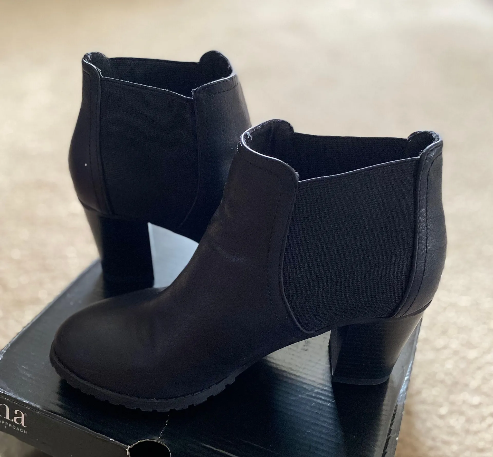 a.n.a Black Booties - Image 2