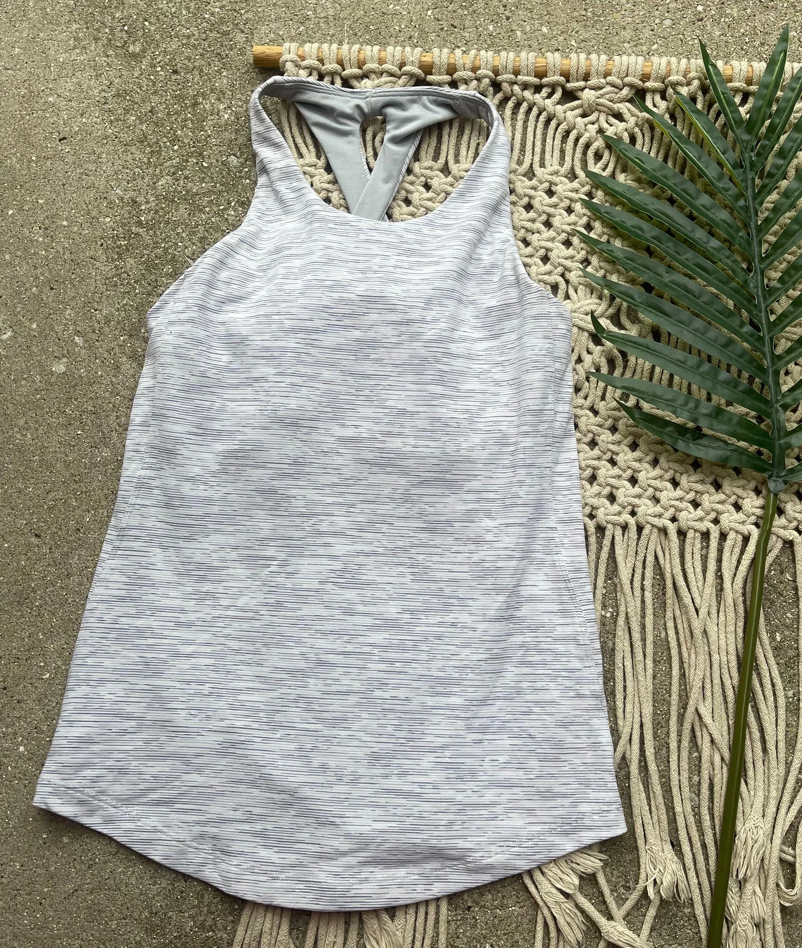 Printed Tank Top Size 4 - Sweat Reps 2 In 1 Tank - Image 5