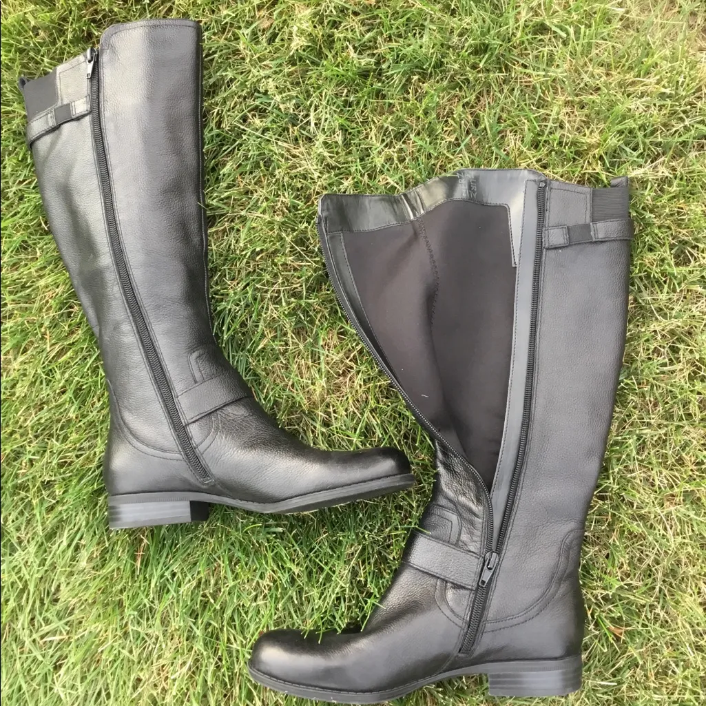 Tall leather boots NEW! - Image 6