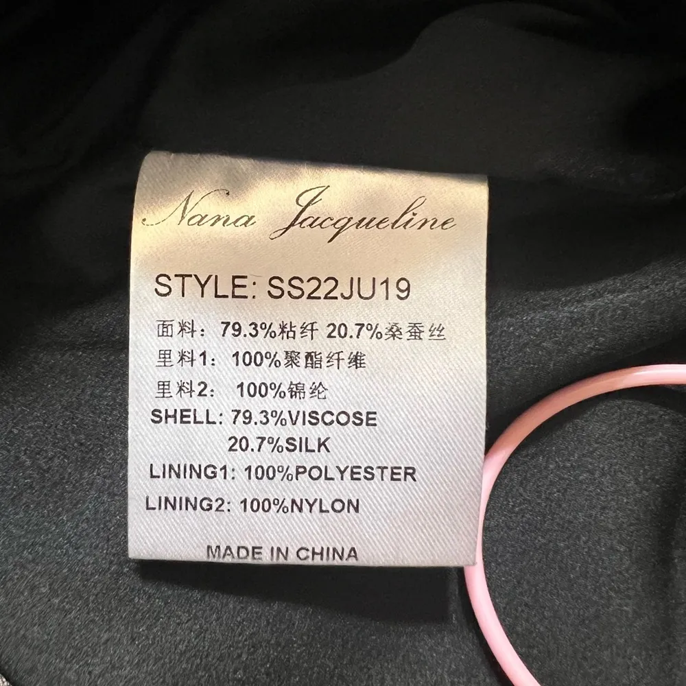 NWT Nana Jacqueline e Sienna Jumpsuit, size XS Black - Image 8