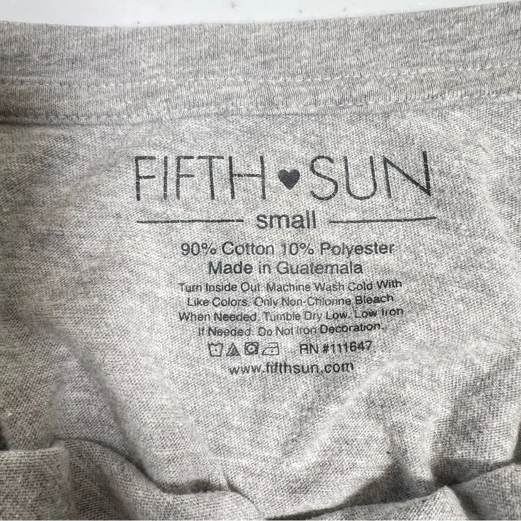 Fifth Sun Girls HBO Gray Cropped T-Shirt - Image 4