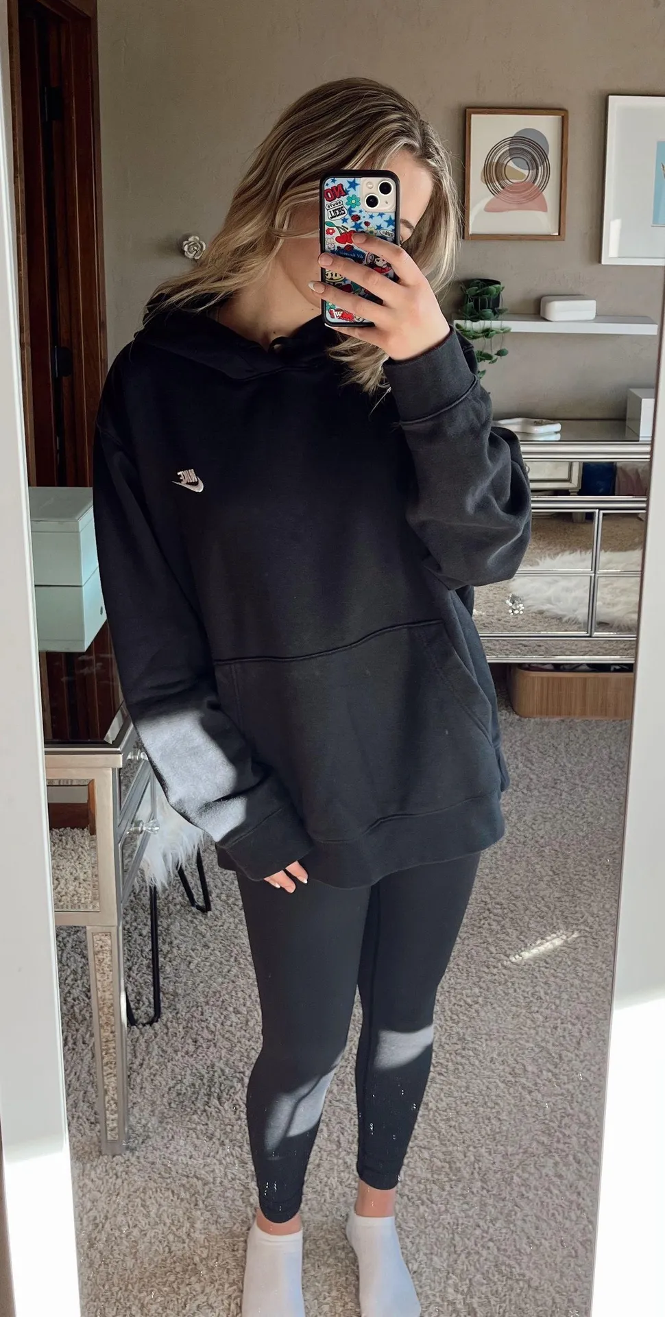 Oversized Black Hoodie - Image 4