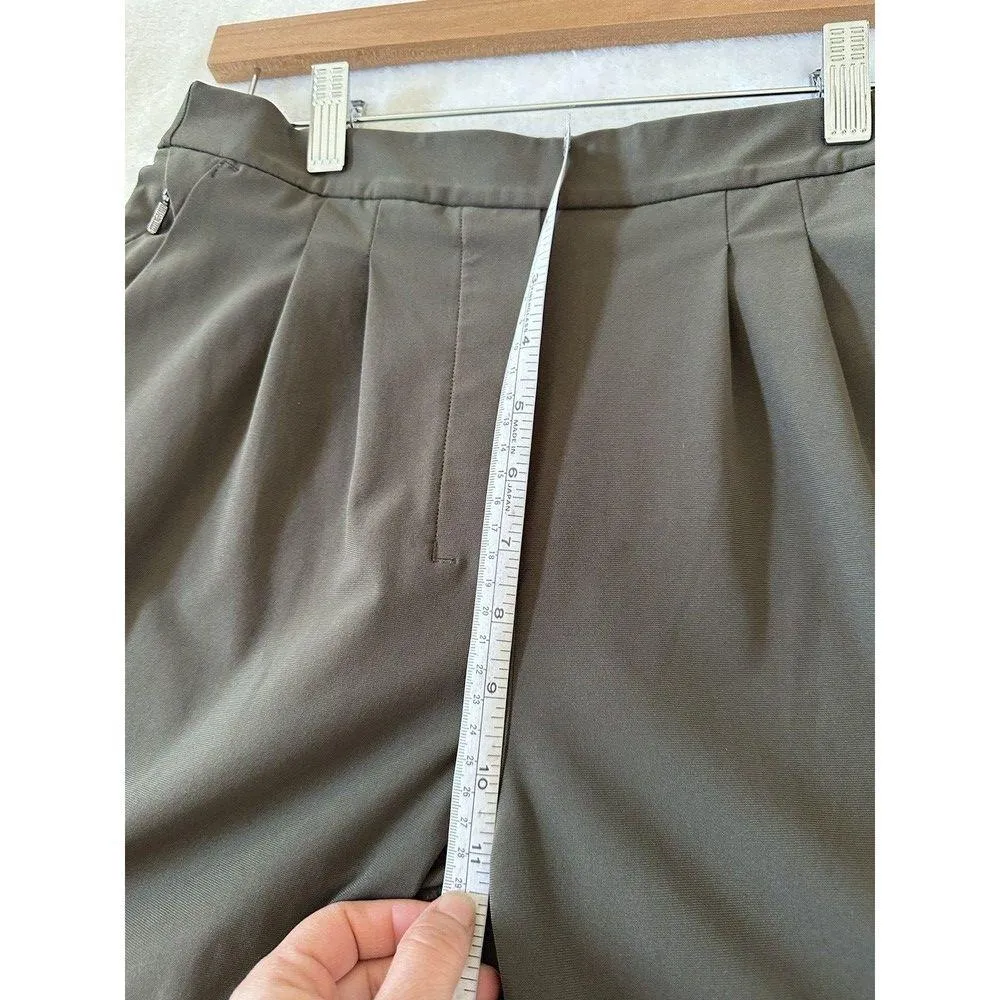 Lululemon Essential High Rise Trouser Pant SZ 8 Women In Dark Olive Athleisure Green - Image 6