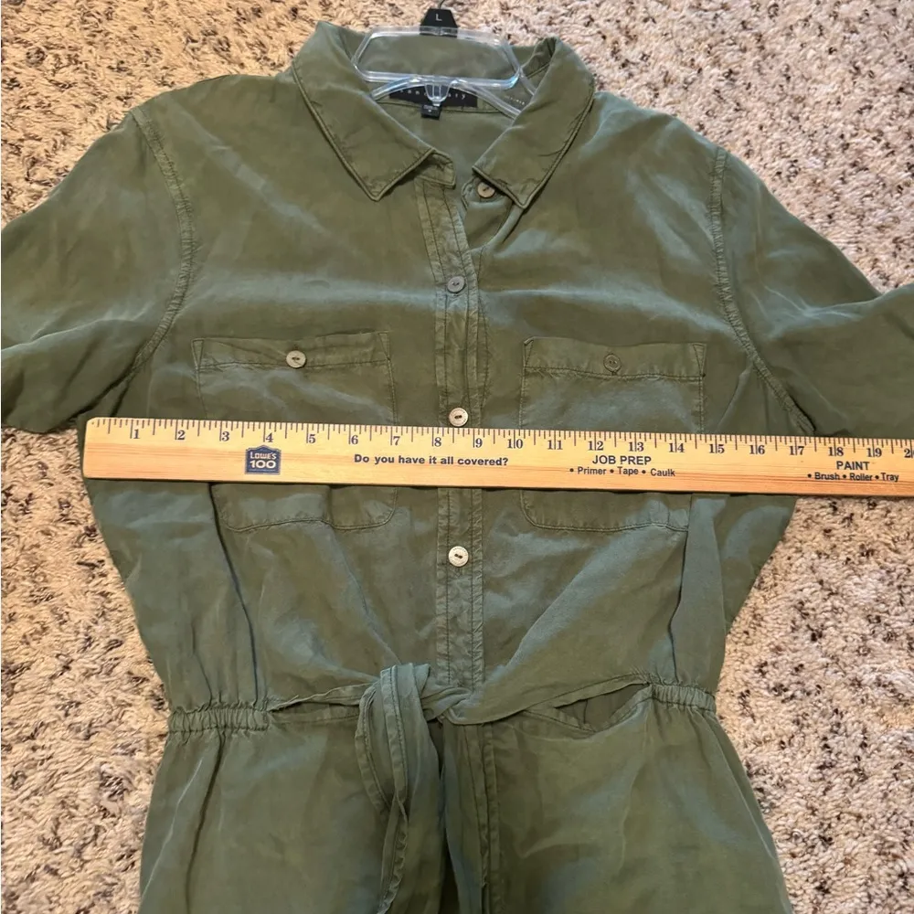 Sanctuary Women’s Green tie‎ front t-shirt dress, small - Image 15