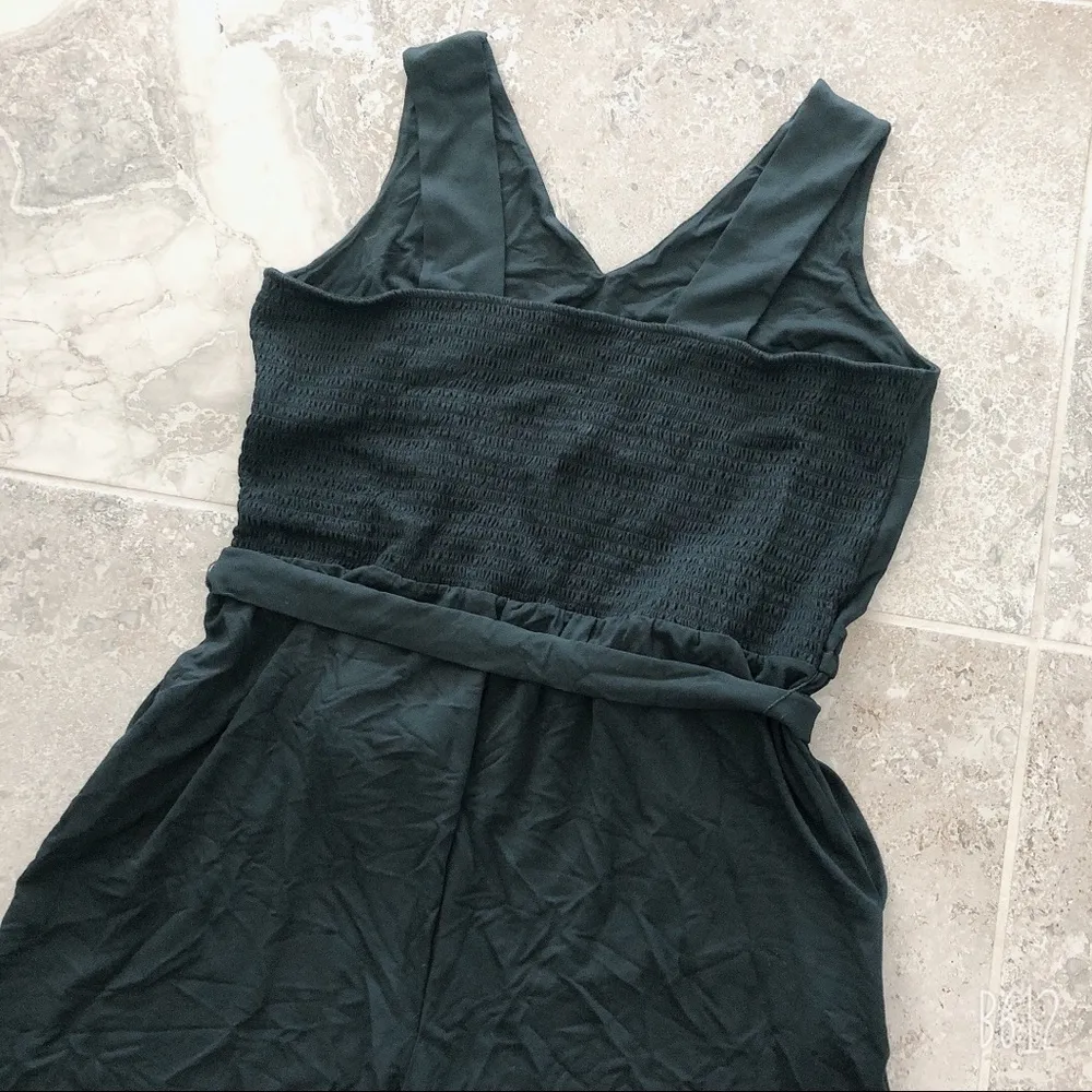 Jumpsuit Smocked Back Black Plus Size 1X New w/Tag MSRP $149.00 - Image 7