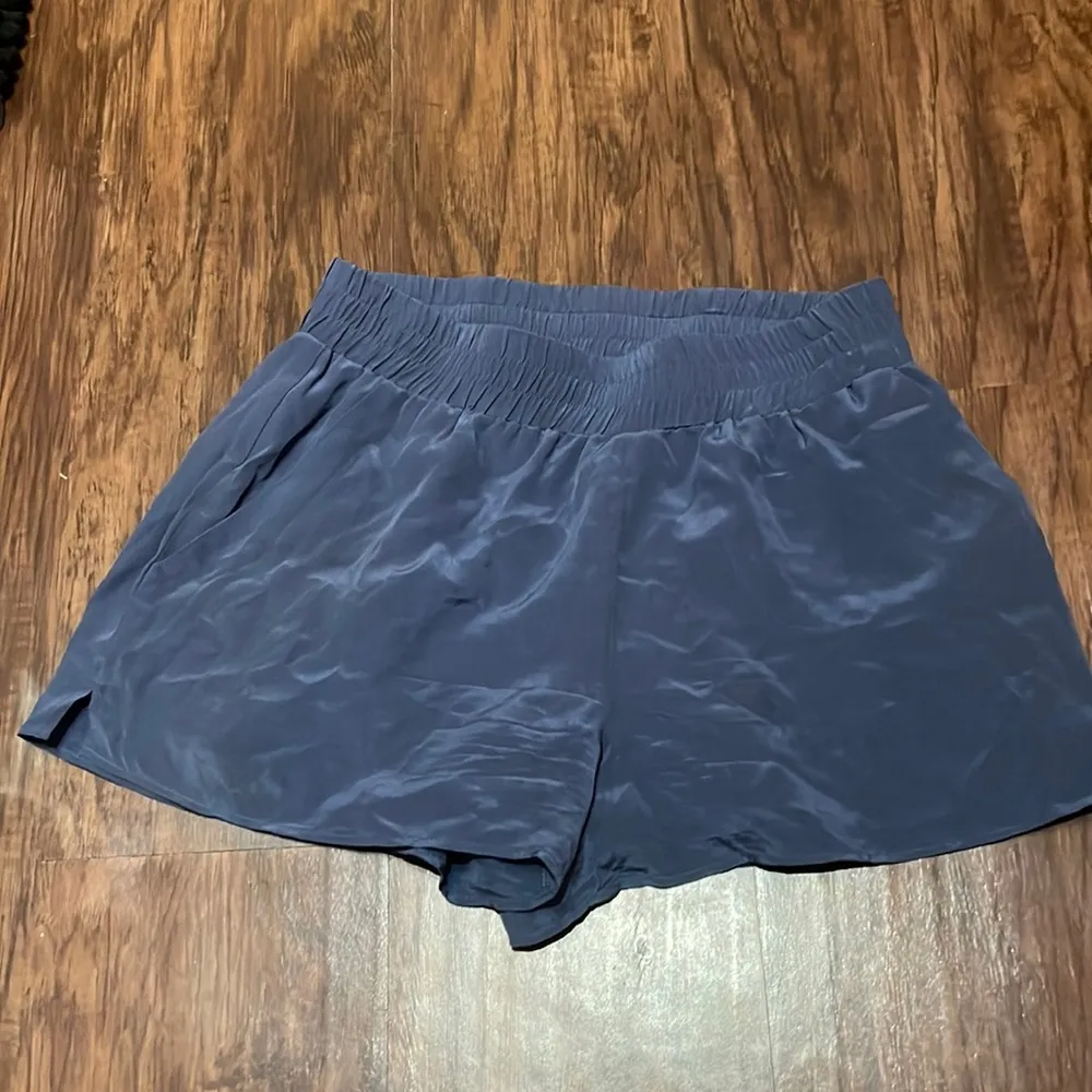 Lavender Brown Shorts Denim Blue - Image 2