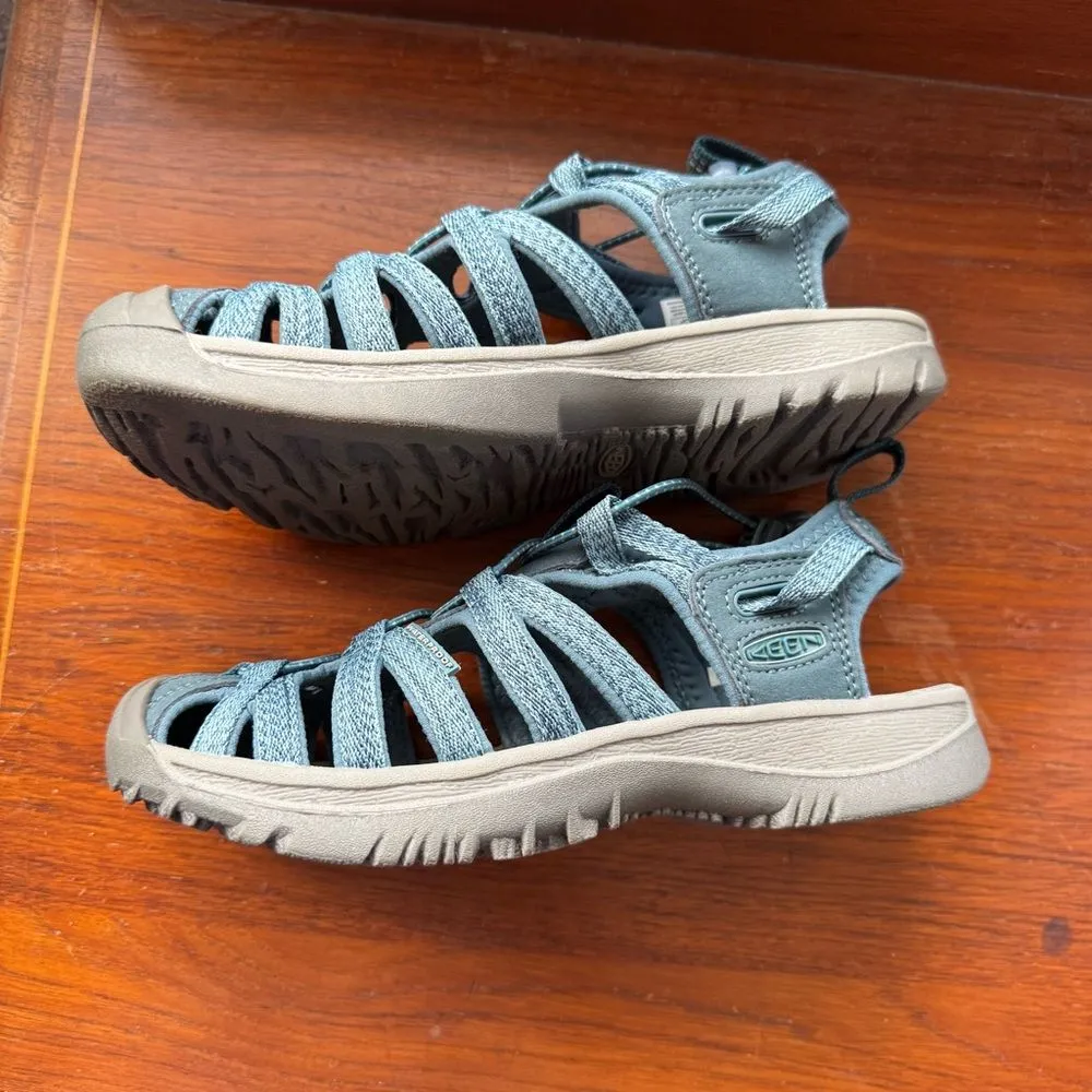 KEEN Women's Whisper Closed Toe Smoke Blue Washable Adventure Sandals 6.5 NIB - Image 6