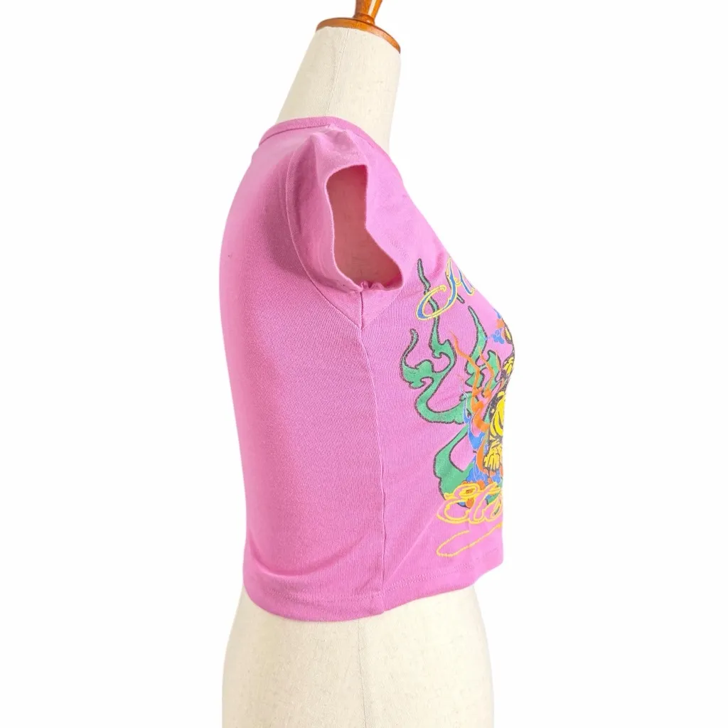 Urban Outfitters Rare Love Ed Hardy Baby Tee - Image 4